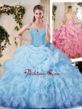 Unique  Ball Gown Quinceanera Dresses with Appliques and Ruffles SJQDDT226002-2FOR