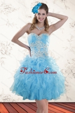 2015 Spring Baby Blue Sweetheart Prom Dresses with Embroidery  XFNAOA45TZBFOR