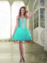 Comfortable 2015 Sweetheart Prom Dresses with Beading and Ruffles SJQDDT71003FOR