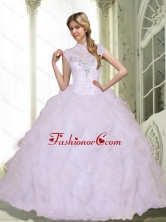 Gorgeous Sweetheart 2015 Quinceanera Dresses with Beading and Ruffles SJQDDT6002FOR