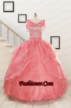 Pretty Beaded Ball Gown Sweetheart Quinceanera Dresses FNAOA27AFOR
