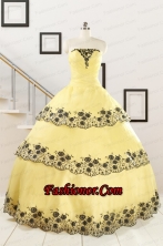 Cheap Ball Gown Quinceanera Dress with Appliques FNAO561FOR