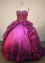 Beautiful Ball Gown SweetheartFloor-length Quinceanera Dresses Style L42411