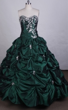 Beautiful Ball gown Sweetheart-neck Floor-length Quinceanera Dresses Style FA-C-046