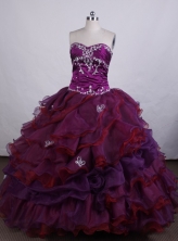 Beautiful Ball gown Sweetheart-neck Floor-length Quinceanera Dresses Style FA-C-047