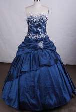 Beautiful Ball gown Sweetheart-neck Floor-length Quinceanera Dresses Style FA-C-087