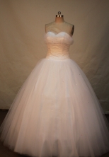 Elegant Ball gown Sweetheart-neck Floor-length Quinceanera Dresses Style FA-W-249