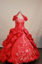 Gorgeous Ball gown Strapless Floor-length Quinceanera Dresses Style FA-W-239