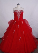 Gorgeous Ball gown Sweetheart-neck Floor-length Quinceanera Dresses Style FA-C-038