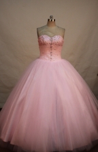 Lovely Ball gown Strapless Floor-length Quinceanera Dresses Style FA-W-236