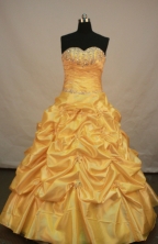 Popular Ball gown Strapless Floor-length Quinceanera Dresses Style FA-W-259