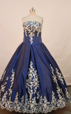 Popular Ball gown Strapless Floor-length Quinceanera Dresses Style FA-W-263