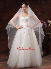 Royal Discount Tulle Bridal Veil For Wedding H2.5M-1FOR