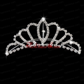 Classic Tiara Decorated With Shimmering Rhinestone ACCTIARA04FOR
