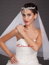 Exclusive Alloy Tiara With A Hanging Beading Decorates JDZH099FOR