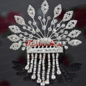 Luxurious Tiara With Rhinestone Adorned FAVHP111607FOR