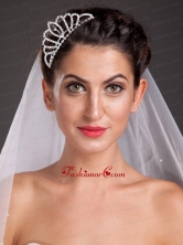 Vintage Style Alloy Tiara With Crystal Decorates JDZH0108FOR