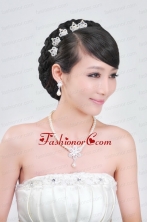 Elegant Alloy Rhinestones With Imitation Pearls Womens Jewelry ACCJSET110FOR