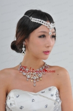 Elegant Colorful Rhinestones Alloy Jewelry Sets ACCJSET240FOR