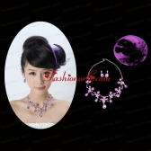 Gorgeous Alloy Rhinestones Womens Jewelry Sets ACCJSET151FOR