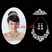 Gorgeous Alloy With Rhinestone Womens Jewelry Sets ACCJSET168FOR