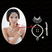 Gorgeous Wedding Jewelry Set Including Necklace Earrings and Ring ACCJSET203FOR