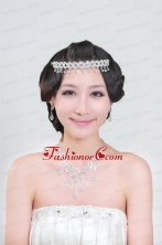 Magnificent Alloy With Rhinestone Ladies Jewelry Sets ACCJSET083FOR