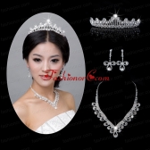 Shining Alloy With Rhinestone Ladies Jewelry Sets ACCJSET138FOR