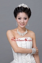 Splendid Alloy With Rhinestone Pearl Ladies Jewelry Sets ACCJSET134FOR