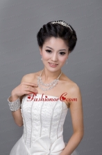 Stunning Alloy With Rhinestone Jewelry Sets for Dignified Women ACCJSET132FOR
