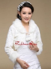 Most Popular Long Sleeves Faux Fur Wraps for 2015 ACCWRP043FOR