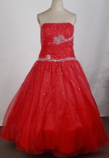 2012 Cheap Ball Gown StraplessFloor-Length Quinceanera Dresses Style JP42663