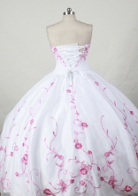Exclusive Ball gown Strapless Floor-length Quinceanera Dresses Style FA-W-244