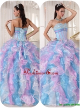 Fashionable Sweetheart Quinceanera Gowns with Ruffles and Appliques  PDZY334CFOR