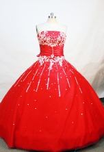 Popular Ball gown Strapless Floor-length Quinceanera Dresses Style FA-W-238