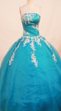 Popular Ball gown Strapless Floor-length Quinceanera Dresses Style FA-W-278