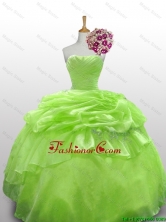 2015 Fall Luxurious Quinceanera Dresses with Paillette and Ruffled Layers SWQD010-4FOR