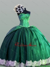 Elegant Sweetheart Lace Quinceanera Dresses in Taffeta for 2015 Fall SWQD004-6FOR