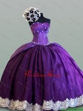 New Style Ball Gown Sweetheart Quinceanera Dresses with Lace for 2015 Fall SWQD004FOR