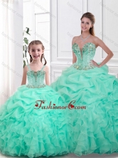 Beautiful Sweetheart Macthing Sister Dresses with Pick Ups and Ruffles for Spring  SJQDDT108002-LGFOR