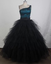 2012 Best Ball Gown One Shoulder   Neck Floor-Length Quinceanera   Dresses Style JP42651