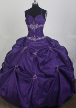 2012 New Ball Gown Halter Top Floor-Length Quinceanera Dresses Style JP42658