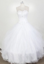 2012 New Ball Gown Sweetheart Neck Floor-Length Quinceanera Dresses Style JP42624