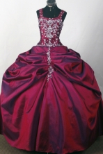 2012 Popular Ball Gown Strapless Floor-Length Quinceanera Dresses Style JP42686