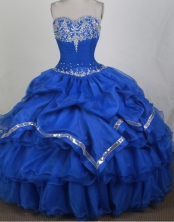 2012 Pretty Ball Gown Sweetheart Floor-Length Quinceanera Dresses Style JP42660