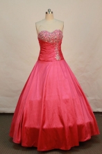 Beautiful Ball gown Sweetheart-neck Floor-length Quinceanera Dresses Style FA-W-097