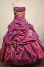 Brand new Ball gown Strapless Floor-length Quinceanera Dresses Style FA-W-057