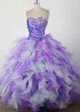 Exclusive Ball Gown Sweetheart Floor-length Quincenera Dresses TD260012 