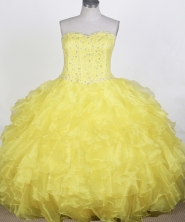 Gorgeous Ball Gown Sweetheart Floor-length Quinceanera Dress ZQ1242639 