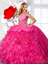Luxurious Ball Gown Quinceanera Dresses with Beading and Ruffles SJQDDT121002FOR